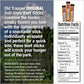 Oid Trapper Original Deli-Style Beef Sticks, 1.75-Ounce Individually Wrapped Packages, 11 Grams Of Protein And Zero Grams Of Sug