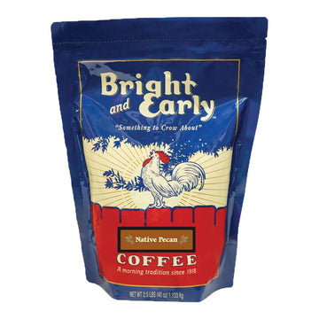 Bright And Early Ground Native Pecan Coffee Medium Roast (2.5 Lb.)