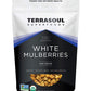 Terrasoul Superfoods Organic Sun-Dried White Mulberries, Naturally Sweet, 1 Lb, Low Glycemic, Rich in Vitamin C