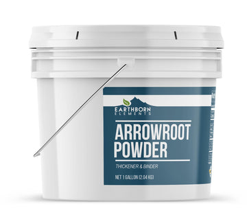 Earthborn Elements Arrowroot Powder 1 Gallon, Thickener & Binder, Corn Starch Alternative