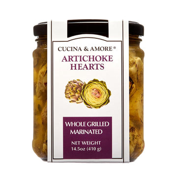 Cucina & Amore Artichokes 14.5Oz (1 Unit, Whole Grilled Marinated)