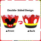 MOAXMOA Mickey Cupcake Toppers and Wrappers, Paper, 32 Toppers and 32 Wrappers, Perfect for Kids Birthday and Baby Shower Parties
