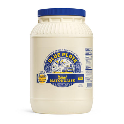 Blue Plate Real Mayonnaise, 128 Fl Oz Jar (Pack of 4)