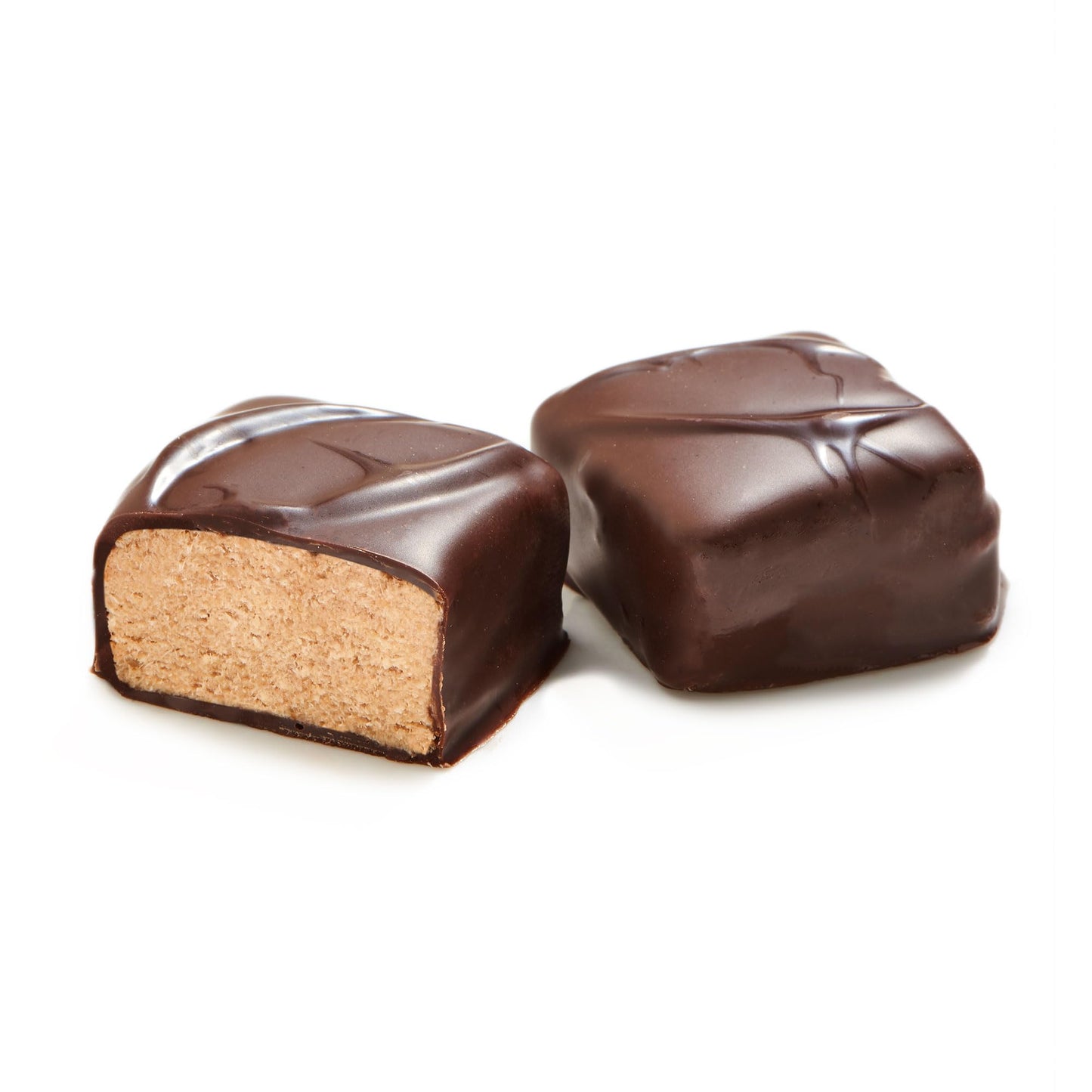 Halvah Chocolate Squares One Pound - Kosher Halva Chocolates  Dairy Free  20 Ounce