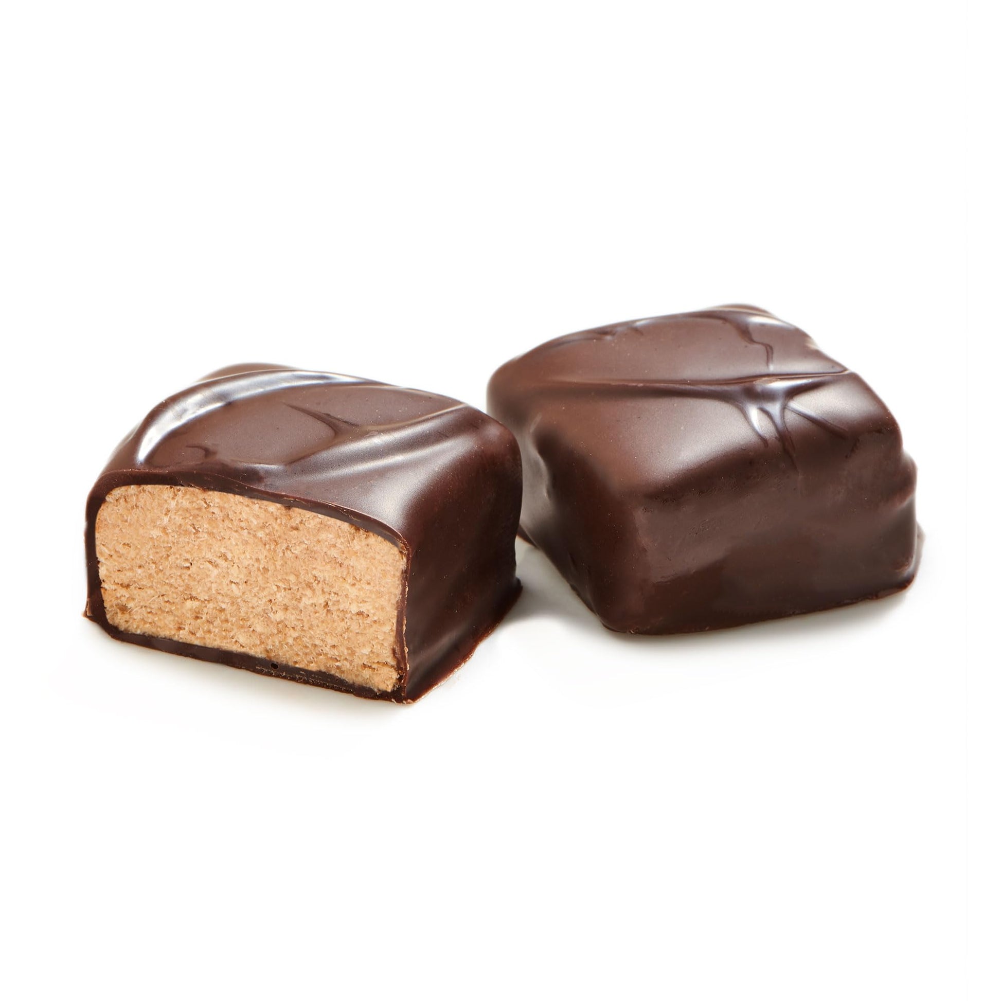 Halvah Chocolate Squares One Pound - Kosher Halva Chocolates  Dairy Free  20 Ounce