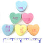 Sweetgourmet Sweet & Sour Conversation Hearts | Valentines Candy | 1 Pound