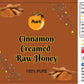 Pearl Honey Spreads - Organic Cinnamon Flavored Creamed Raw Honey - Chemical Free, Soy Free & 100% Naturally Flavored | 8.8 Oz J