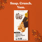 Theo Chocolate Brown Rice Quinoa Crunch Organic Dark Chocolate Bar, 85% Cacao, 12 Pack | Vegan, Fair Trade