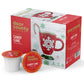 Door County Coffee Candy Cane Peppermint Medium Roast Coffee - 10 Single Serve Cups