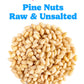 Really Good Nuts! Raw Pine Nuts, Gluten-Free, Unsalted, 1 Pound, Ideal for Cooking & Baking