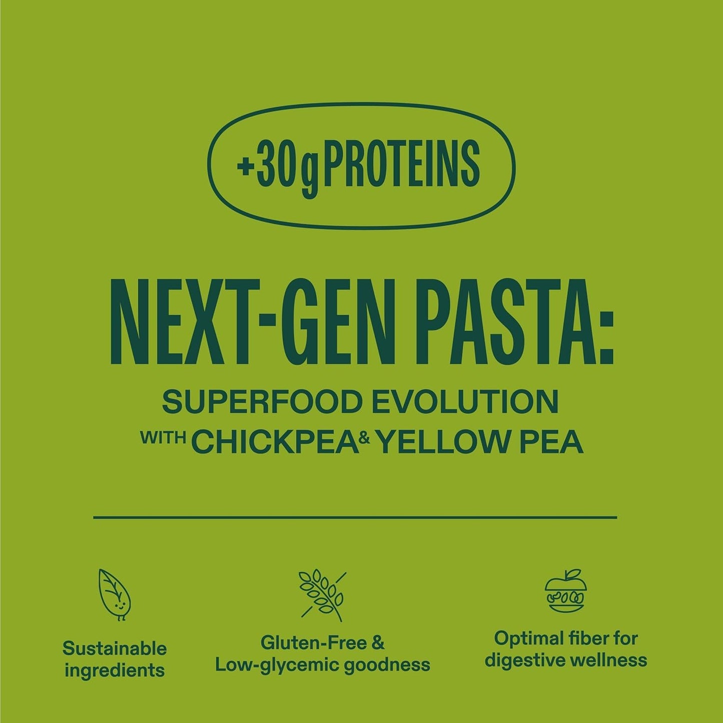 Lazy Food Broccoli  Garlic & Oil Vegetarian Pasta Meal | Gluten Free Pasta Dinner | Real Cheese and Red Pepper for Moderate Spice | Low Carb High Protein One Pot Meal Kit | Chickpea & Yellow Pea Penne - 1 Pack (2 Serving)