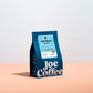 JOE COFFEE COMPANY Half Decaf Half Regular Coffee Beans, Medium Roast, Whole Bean, 12 oz Bag