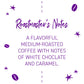Joffrey's Coffee Artisan Medium Roast - Mickey & Minnie Winter Wonderland, White Chocolate & Caramel, 11 oz Ground Coffee