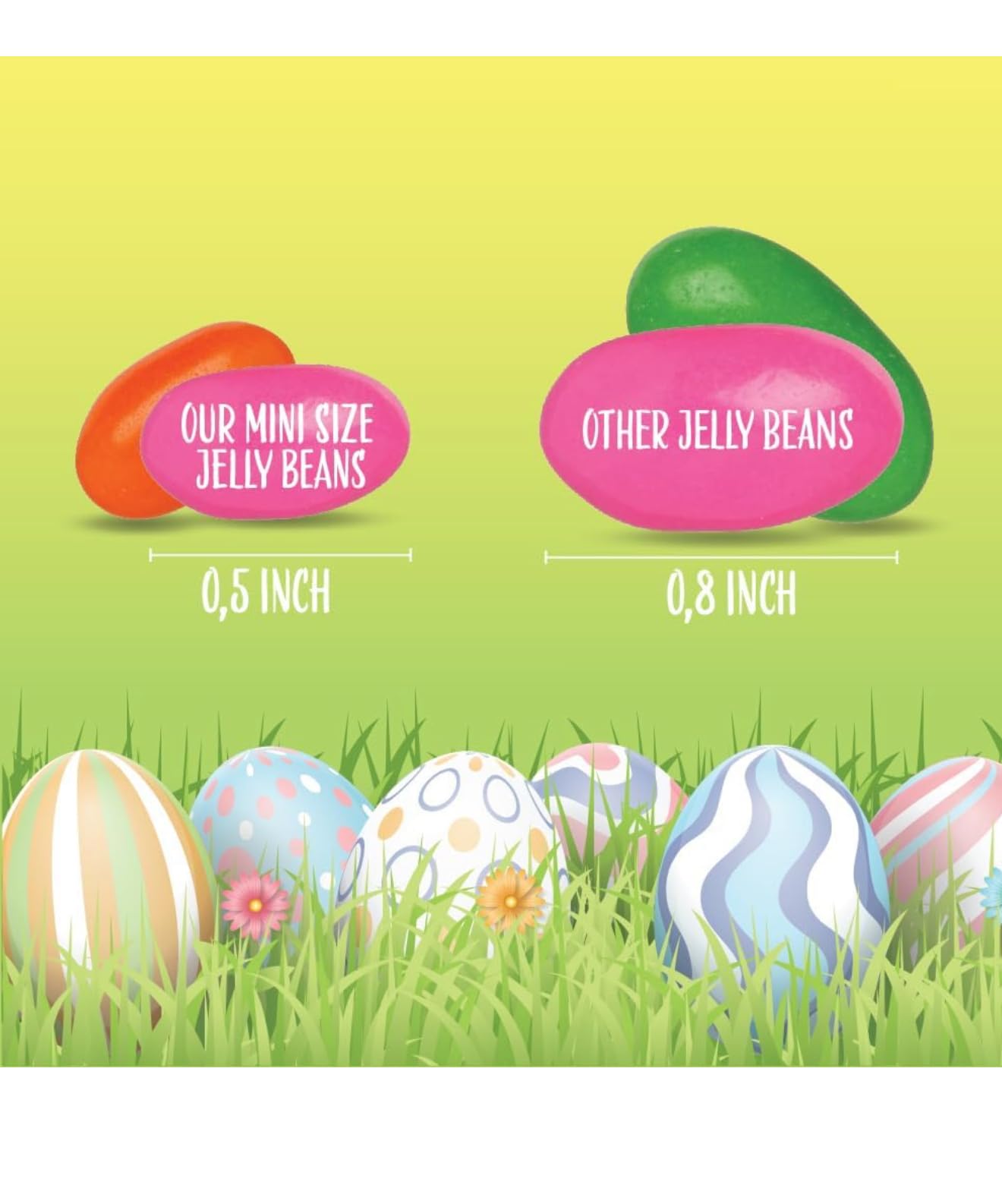 Easter Jelly Beans Candy For Basket Stuffers - (2 - Pack, 7 Ounces, Spiced)