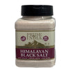 Pride Of India - Himalayan Black Salt (Kala Namak) Extra Fine, 1 Pound (16oz) Dual Sifter Jar - 84+ Natural Mineral Enriched - G
