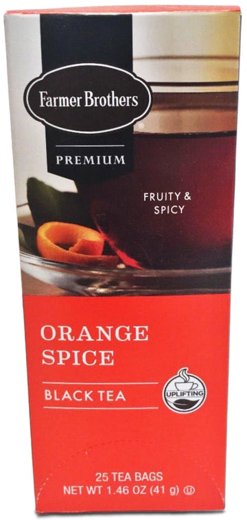 Farmer Brothers Orange Spice Black Tea, 25 bags by Farmer Brothers