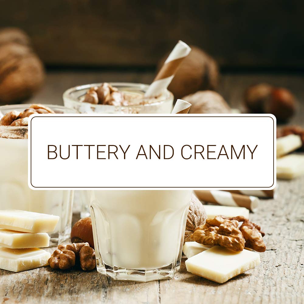 Monin - Gourmet White Chocolate Sauce, Creamy And Buttery, Great For Desserts, Coffee, And Snacks, Gluten-Free Non-Gmo (64 Ounce