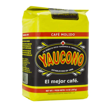 Yaucono Ground Coffee Bagged, 14 Ounce (Pack Of 1)