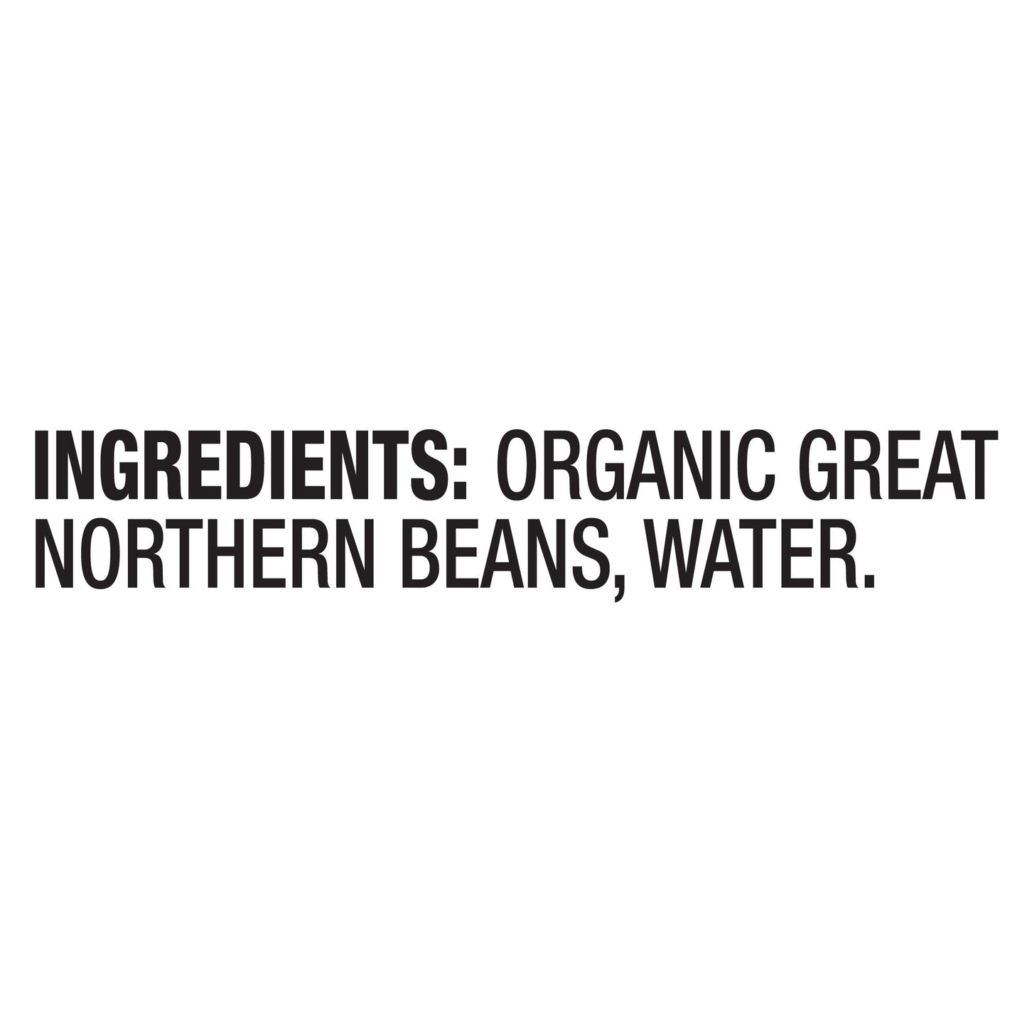 Westbrae Natural Organic Great Northern Beans No Salt Added 15 Oz (Pack Of 12)