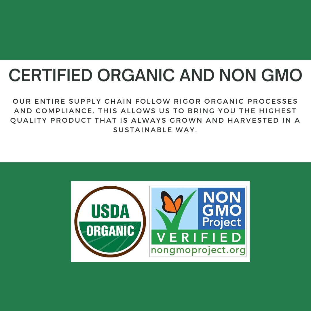 Organic Ginger Powder | 16 Oz (Pack Of 2) | Usda Organics And Non-Gmo Verified Project Approved | Product Of India | 100% Raw An