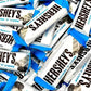 Hershy Cookies & Cream Fun Size Bars -1.5 Lbs Individually Wrapped Mini Hershy Bars - Classic White Chocolate And Crunchy Cookie
