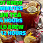 Iced Tea Bags One Gallon Size Caffeinated Quick Brew 2 Packs (Makes 10 Gallons Each) True Southern Ice Tea By Southern Sweet Tea