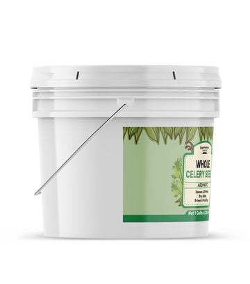 Unpretentious Whole Celery Seeds, 1 Gallon Bucket, Sauces & Dry Rubs, Brine Seasoning, Aromatic