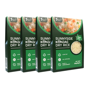 Low Calorie Gluten Free All Natural Rice Substitute  200G Per Pack  Ideal For Steaming  Stir Fry  Sushi  Quick Healthy Meal Prep  Keto And Paleo Friendly (28 Ounce (Pack Of 4))
