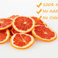 Premium Dried Grapefruit Slices 3.5 Oz/100g,Dehydrated Grapefruit,100% Natural,No Additives & No Sugar Added.