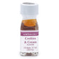 LorAnn Cookies & Cream SS Flavor, 1 dram bottle (.0125 fl oz - 3.7ml - 1 teaspoon) - 2 Pack
