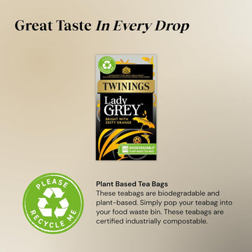 Twinings Lady Grey Tea 40 Bags