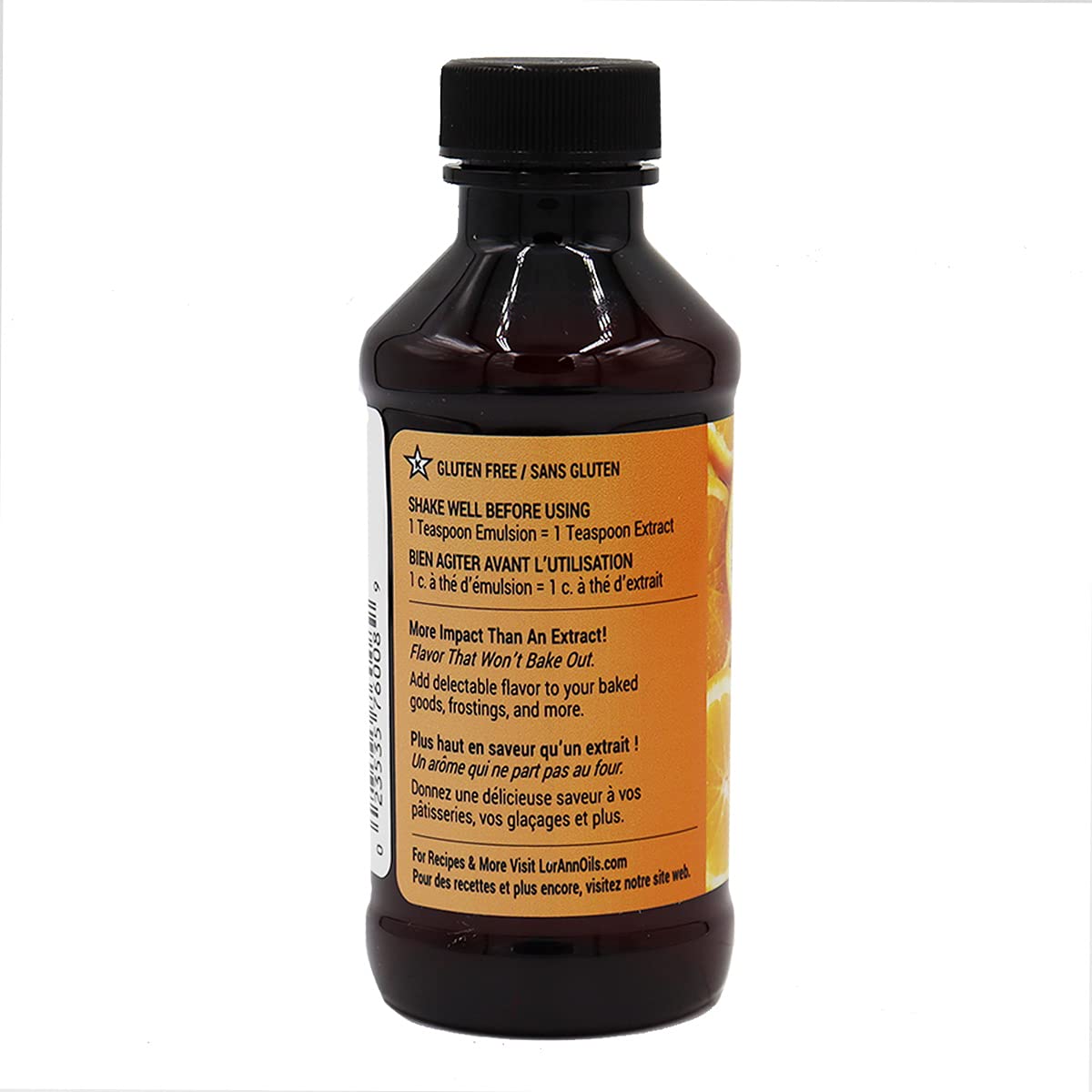 Lorann Orange Bakery Emulsion, 4 Ounce Bottle