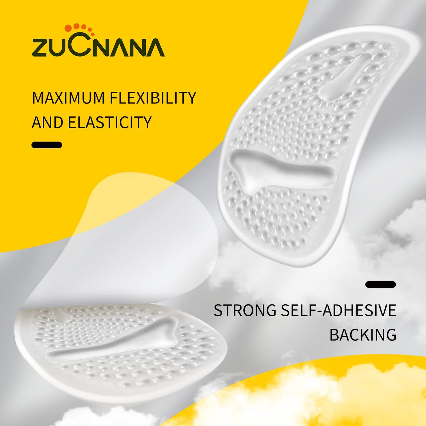 Metatarsal Pads | Metatarsal Pads For Women (4 Pairs Shoe Inserts Women) | Soft Gel High Heel Inserts | Invisible Ball Of Foot C