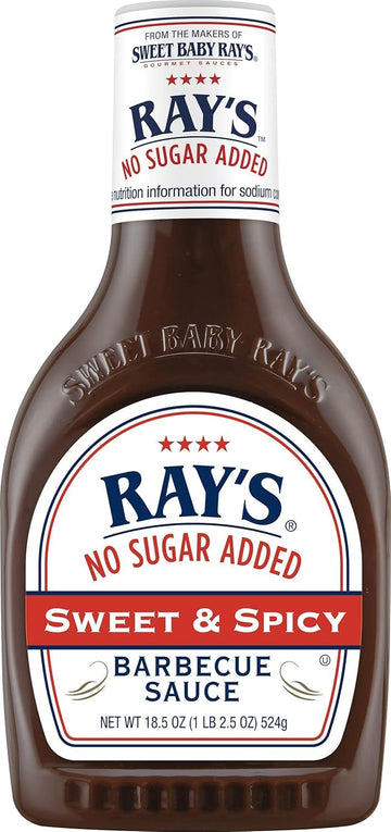 Sweet Baby Ray's No Sugar Added, Sweet & Spicy, 18.5 Fl Oz (Pack of 1)