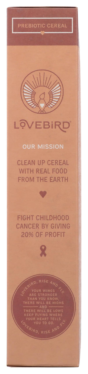Lovebird Organic Grain Free Cinnamon Os Cereal, 7 OZ
