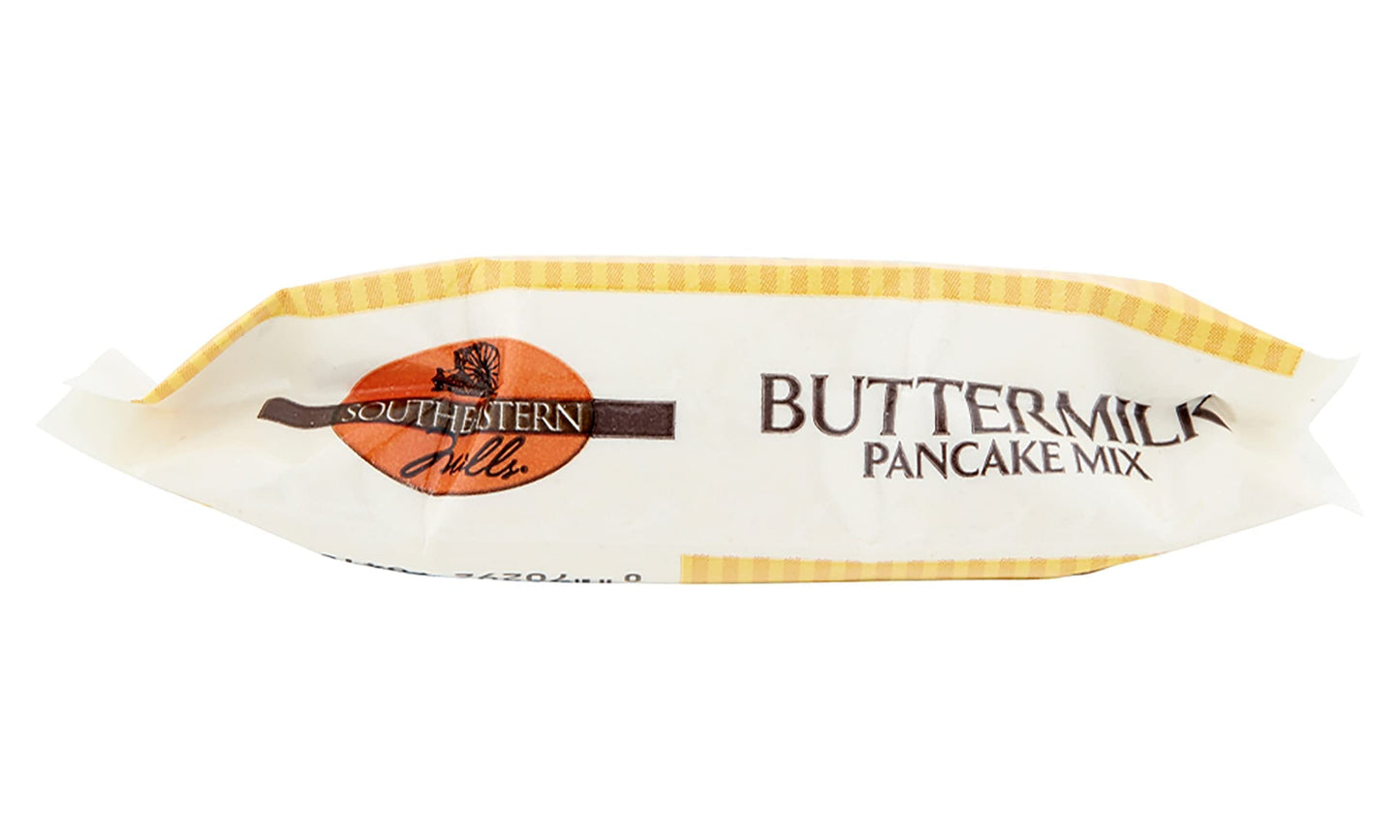 Southeastern Mills Pancake Mix, Buttermilk Pancake Mix, Makes 8 Fluffy Pancakes, Just Add Water, Also Makes Waffles, 6-Ounce Pou