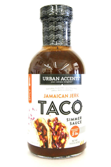 Urban Accents Jamaican Jerk Taco Sauce, 14.8 Oz