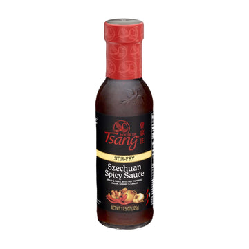 HOUSE OF TSANG Spicy Szechuan Stir-Fry Sauce, 11.5 Oz