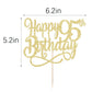 Gold Glitter Happy 95Th Birthday Cake Topper,Cheers To 95 Years,Happy 95Th Birthday Cake Topper,95Th Anniversary Cake Topper, Me