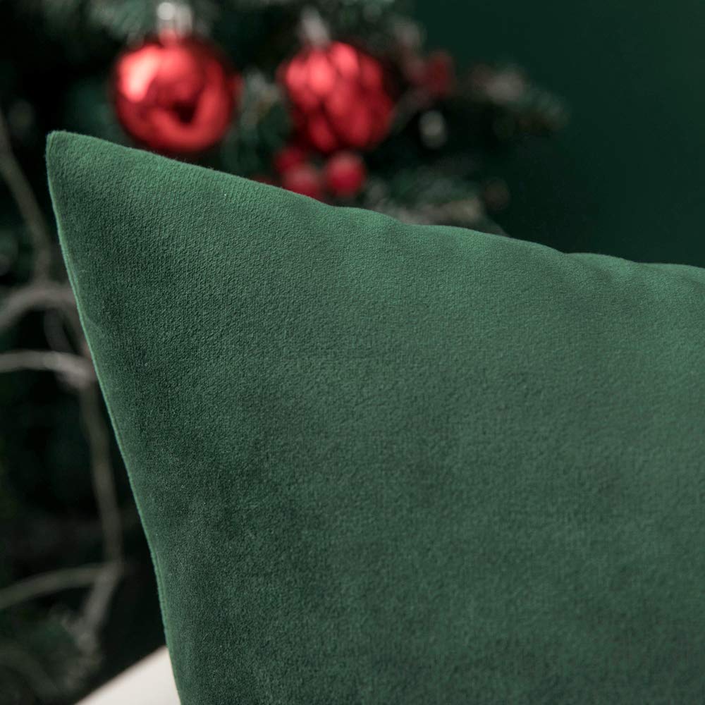 Miulee Velvet Soft Soild Decorative Square Throw Pillow Cover Cushion Case For Sofa Bedroom Car 24 X 24 Inch 60 X 60 Cm