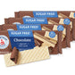 Voortman, Sugar Free, Chocolate Wafers, 9oz Bag (Pack of 4)