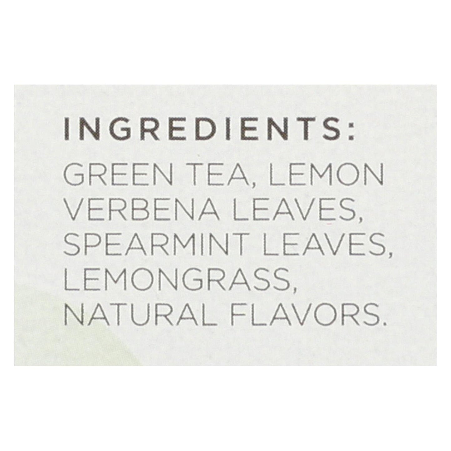 Tazo Zen Green Tea with Lemongrass & Spearmint, 20-Count Tea Bags (Pack of 6) 1.5 oz each / Net Wt 9.13 oz