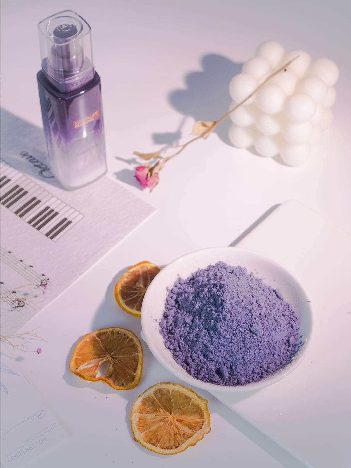 TeeLux Butterfly Pea Flower Powder - Natural Tea for Blue & Purple Drinks - 7oz/200g