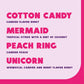 Wylers Light Singles to Go Powder Packets, Variety Pack, 20 Count, Sugar & Caffeine Free, Cotton Candy, Peach Ring, Unicorn, Mermaid