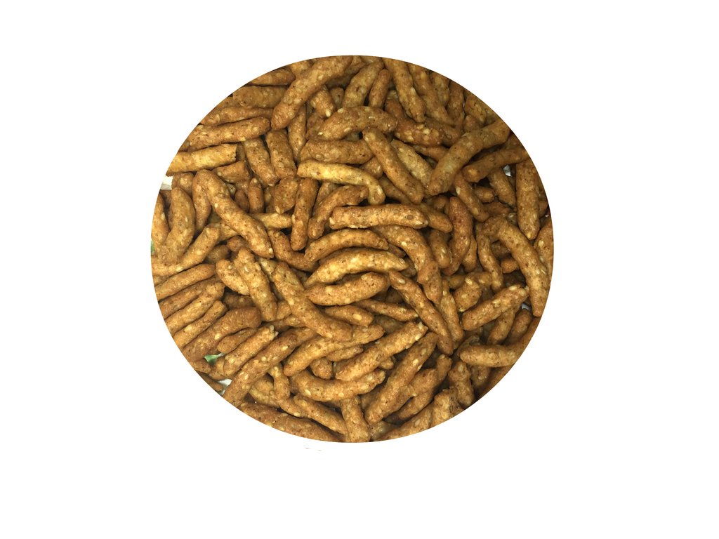 Sesame Sticks Narrow 2.5 Lbs Delicious & Fresh  Made in the USA  (Pack of 2)