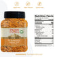 Pride Of India - Pack Of 6 - Turmeric Minced Whole - Gourmet Spice - Curcumin Rich Properties - No Additives Gluten - Easy To Us