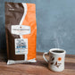 Fresh Roasted Coffee Dark Roast Whole Bean, Fair Trade Organic, 80 oz (5 lb), Kosher, Model FRC742_AF