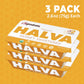 Wellbees Organic Honey Halva - 3 Pack, Honey Sweetened Snack, 2.6 Ounce Each