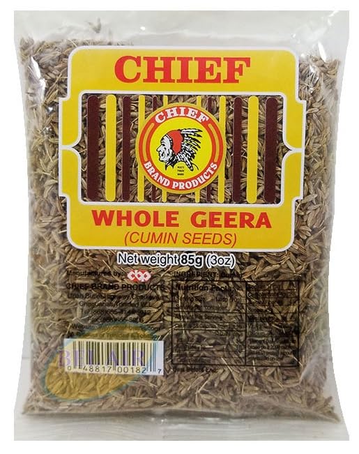 Whole Geera (Cumin Seeds) 3 oz