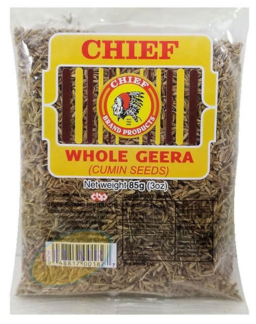 Whole Geera (Cumin Seeds) 3 oz